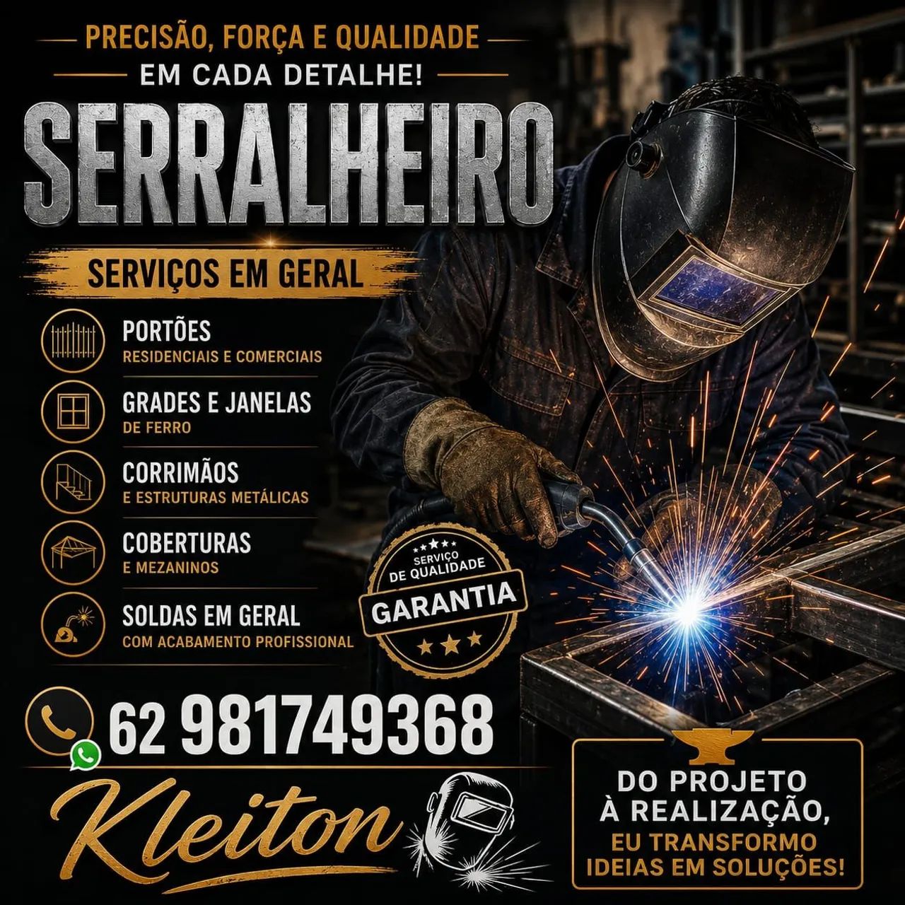 Serralheiro em geral 