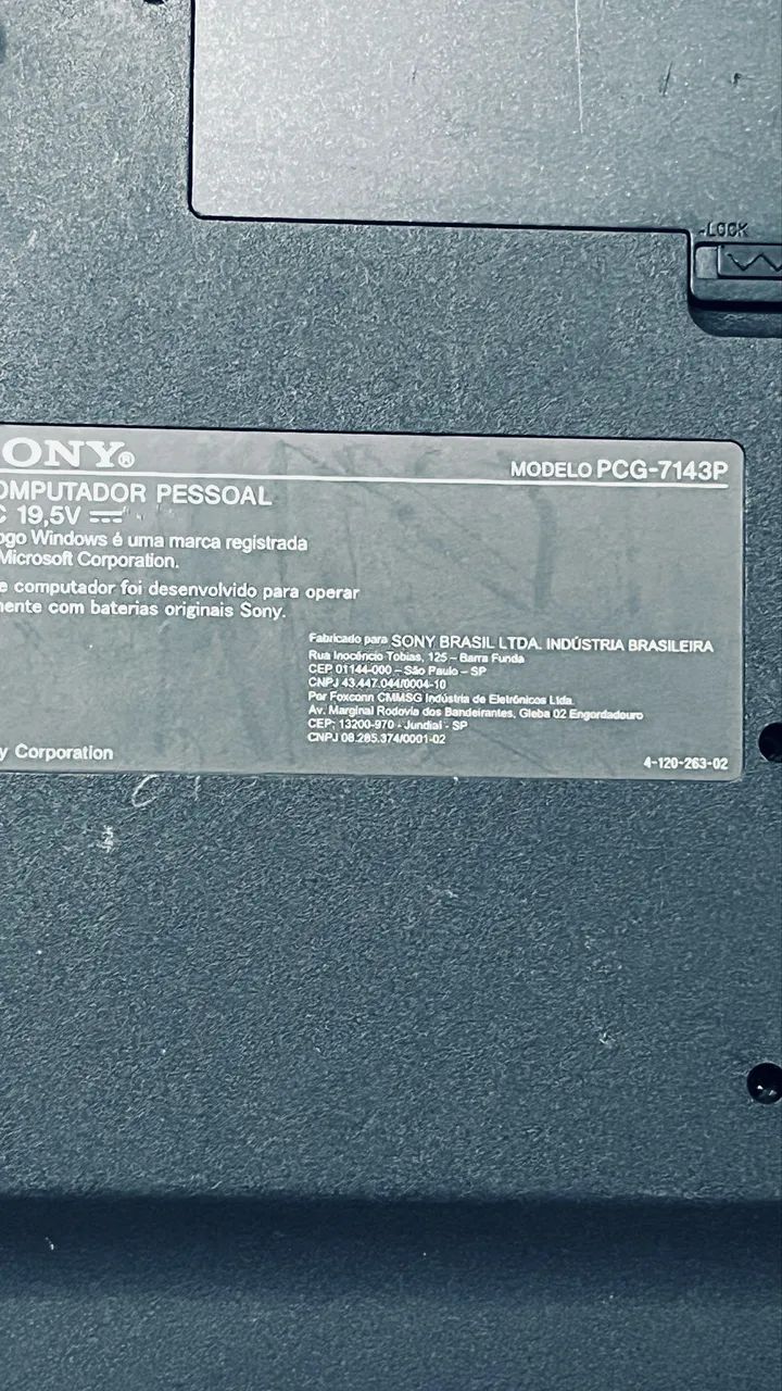 Notebook Sony NÉ 150AE 15 polegadas - Foto 2