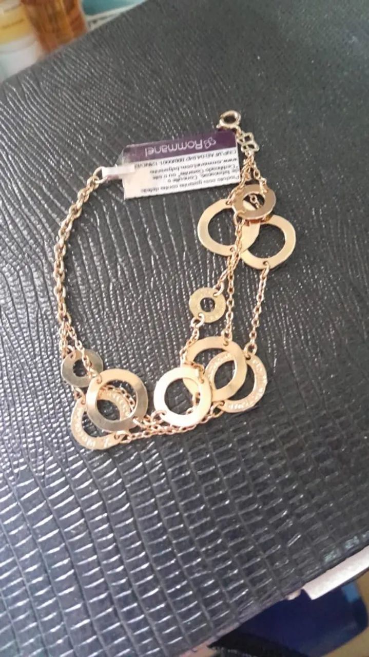 Pulseira tripla 10 mandamentos rommanel  - Foto 4
