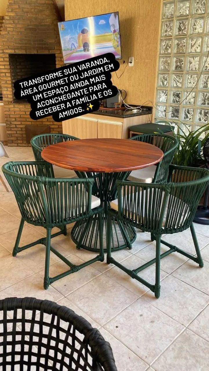 Mesa área externa 