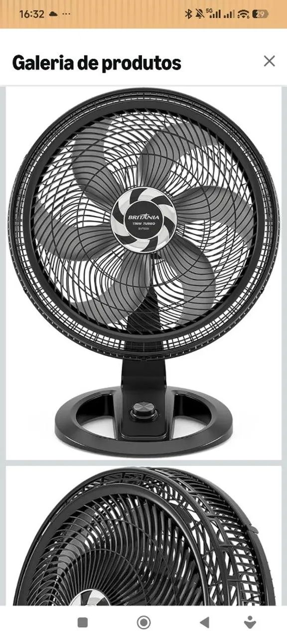 Ventilador 58cm Super potente  - Foto 2