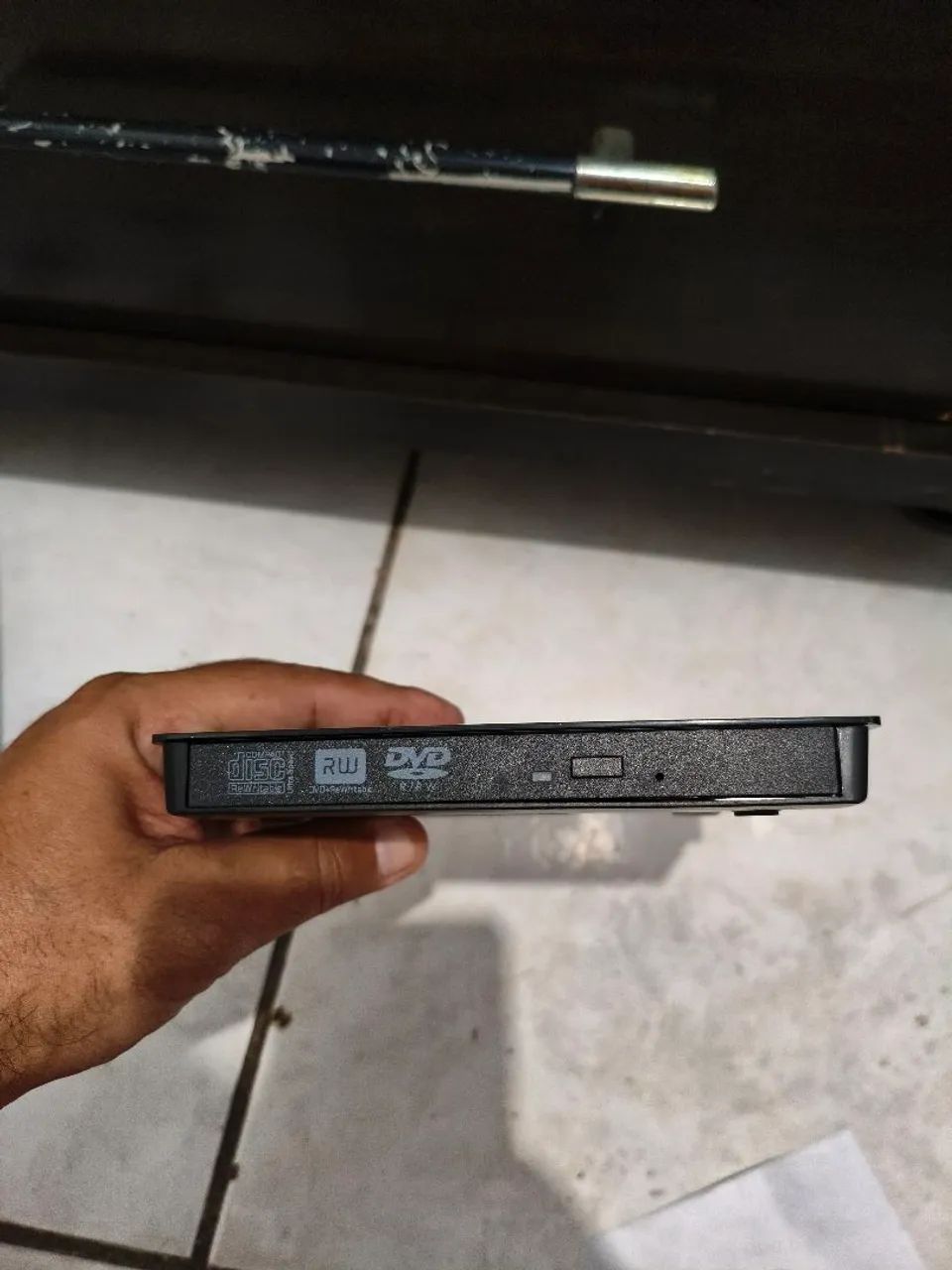 Leitora r gravadora de cd e dvd portátil  - Foto 3