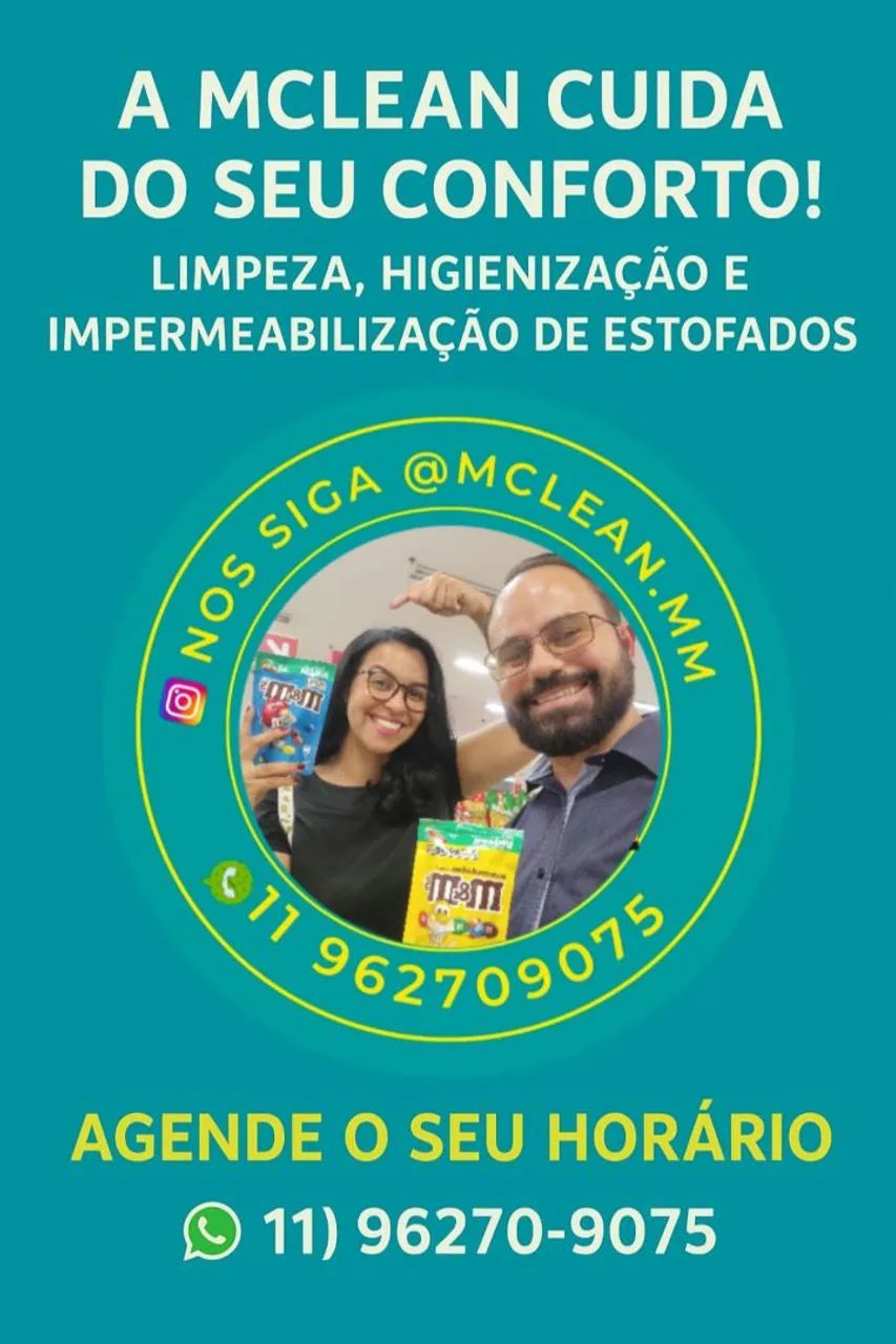 Limpeza e Higienização de Estofados 