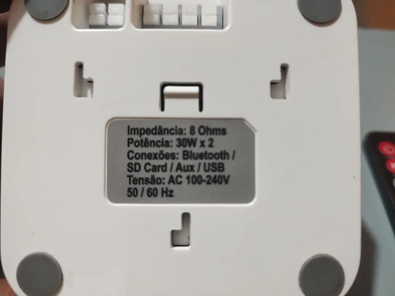 Amplificador som ambiente BRAVOX BSA 30D 30Wrms - 2x  8ohms Bivolt Bluetooth  + controle - Foto 2