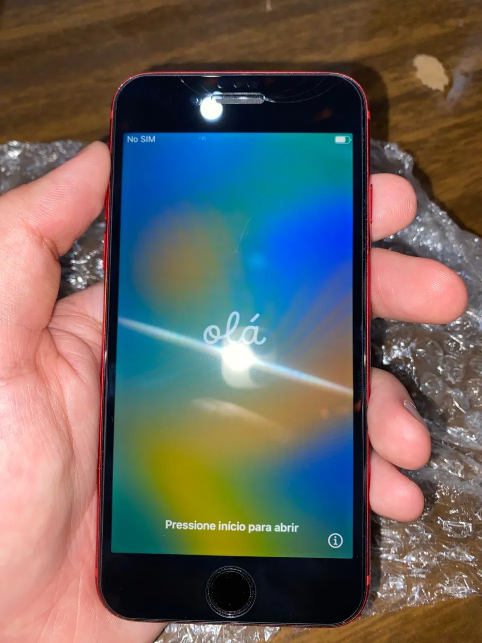 iPhone 8 red 64gb - Celulares e Smartphones - Paço do Lumiar