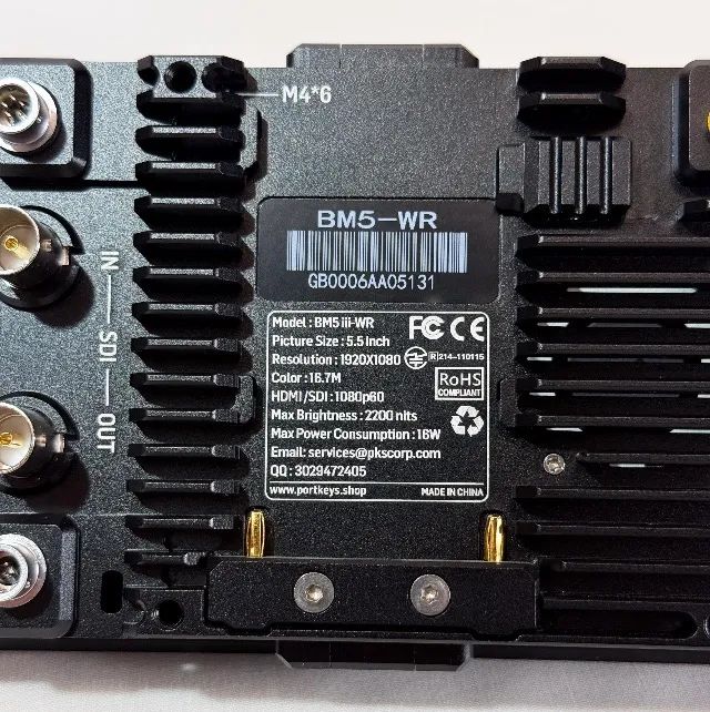 Monitor Portkeys BM50 WR, para RED Komodo - Foto 4