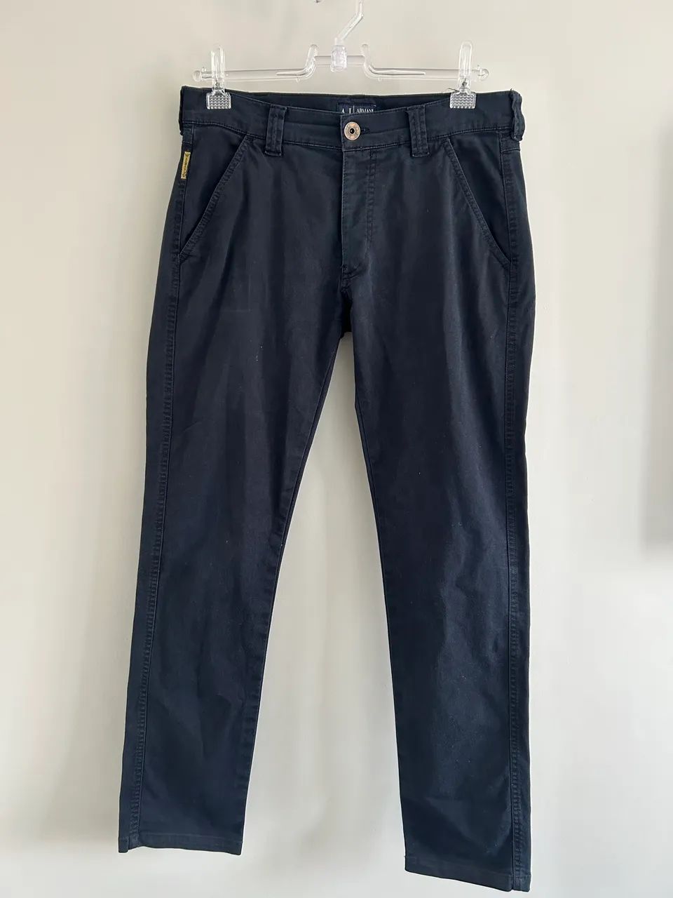 Calça sarja azul Armani Jeans Original