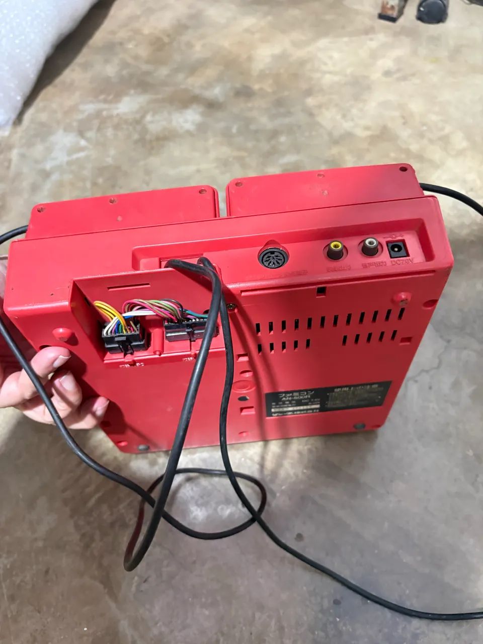 Console sharp twin famicom Nintendo com defeito - Foto 2