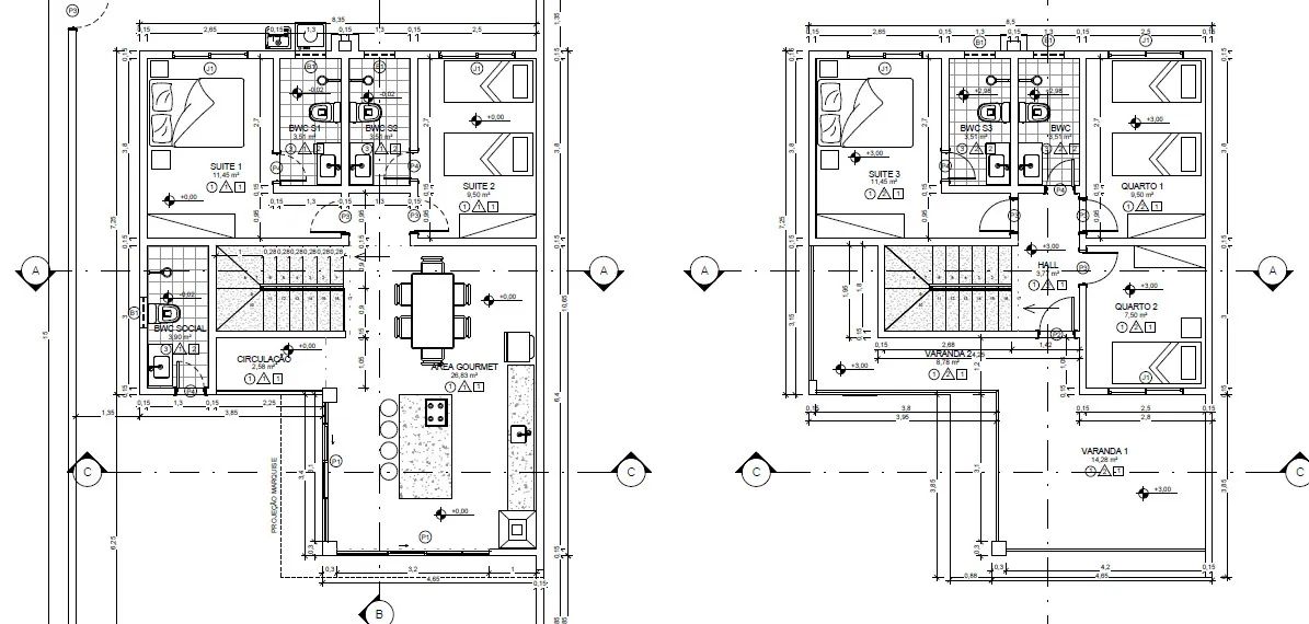 Peojeto para duplex
