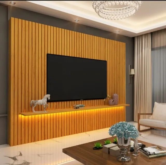 Painel Nobre Clean Ripado c/ Led - SUPER OFERTA! - Foto 2