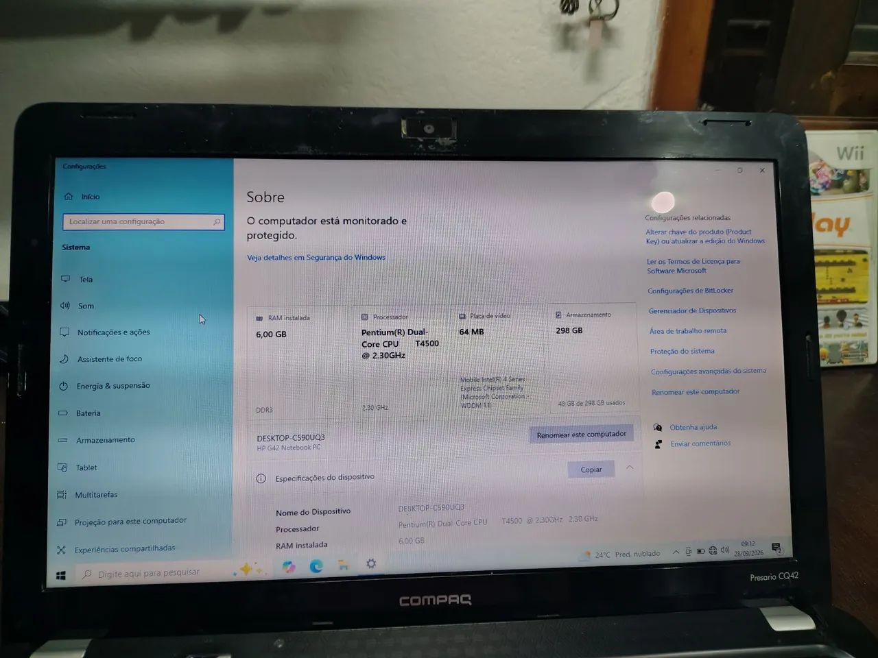 Notebook Hp g42  - Foto 2