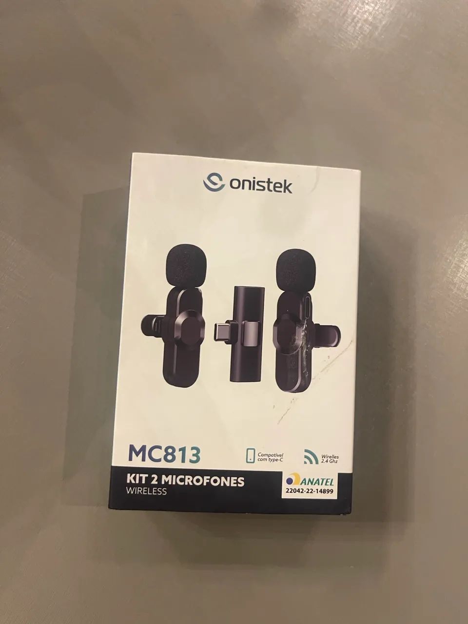 Microfone de lapela