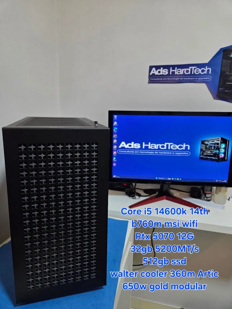 Gabinete Gamer DeepCool CH370 mid  - Foto 2