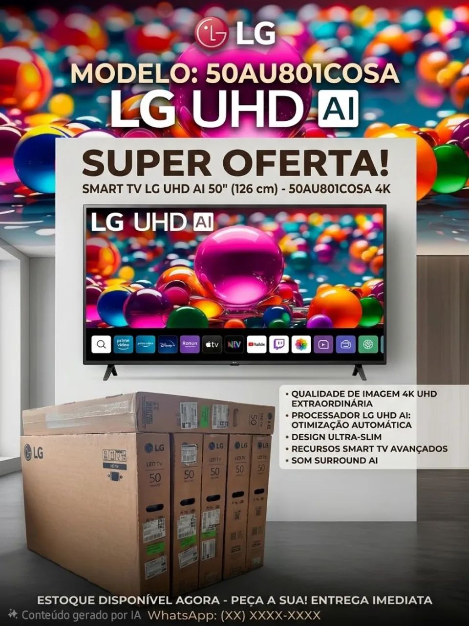 Tv lg 50