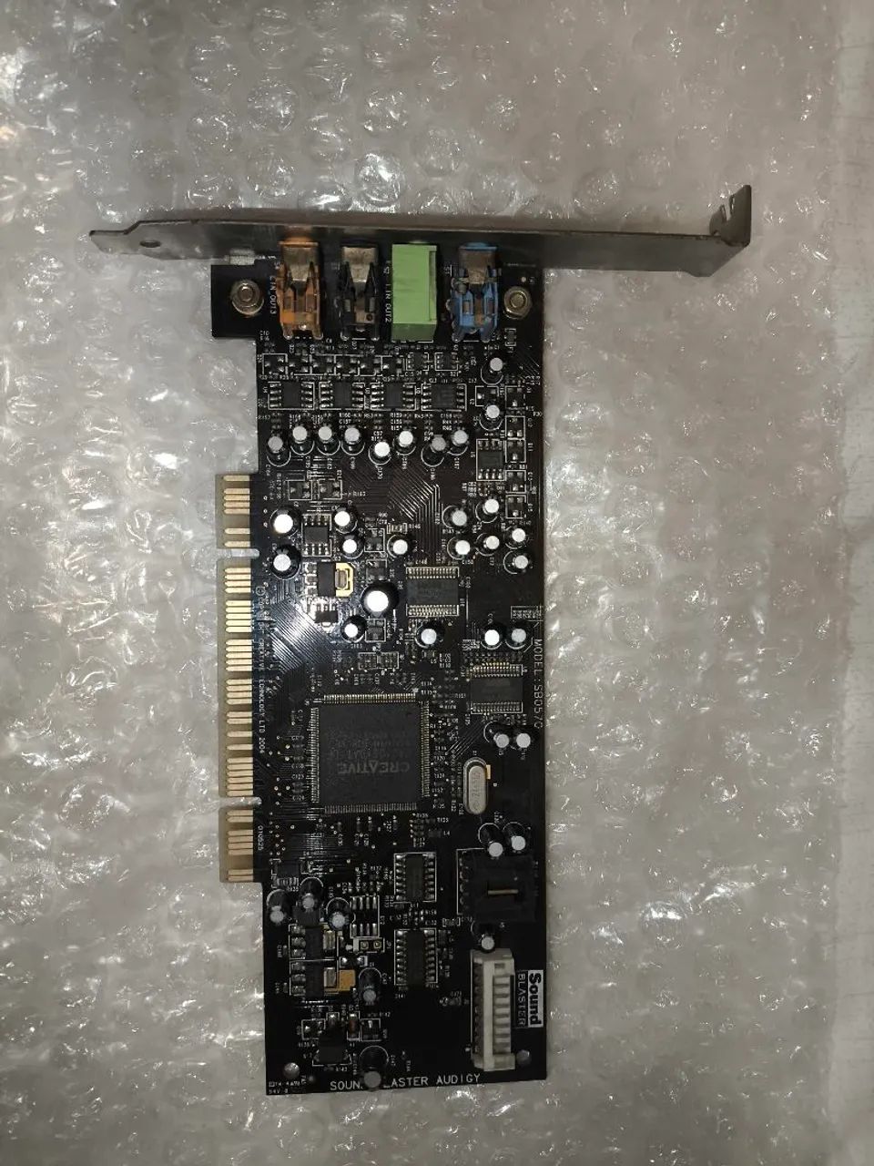 Placa de som 5.1 audigy sb570 sound blaster - Foto 2