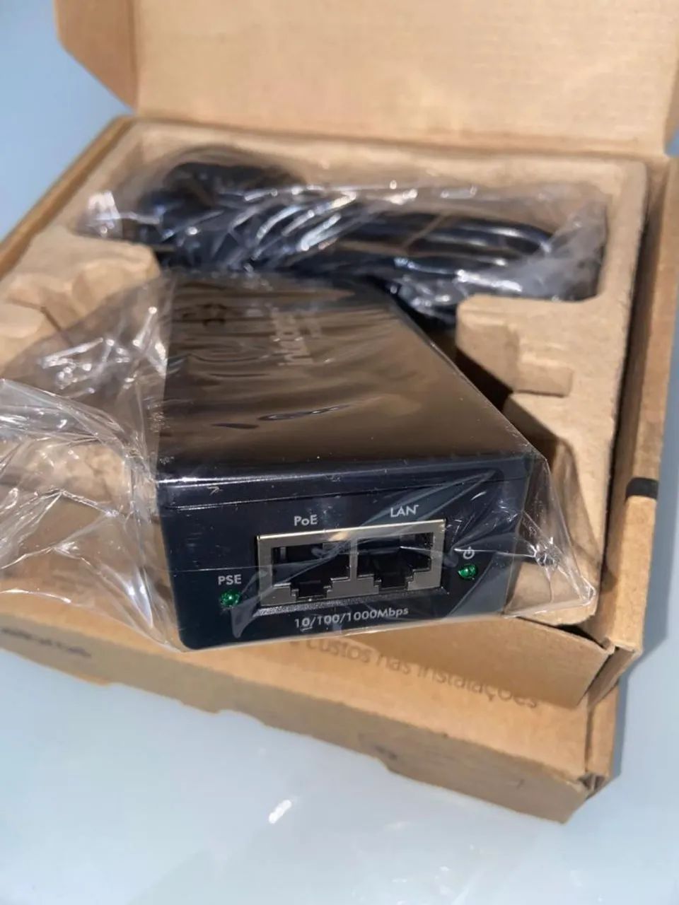Injetor POE Intelbras  802.3af/at Gigabit  - Foto 3