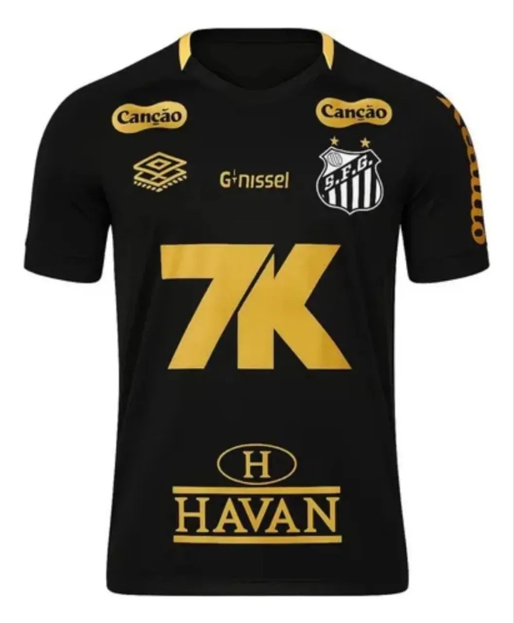 Camisa do Santos treino preta
