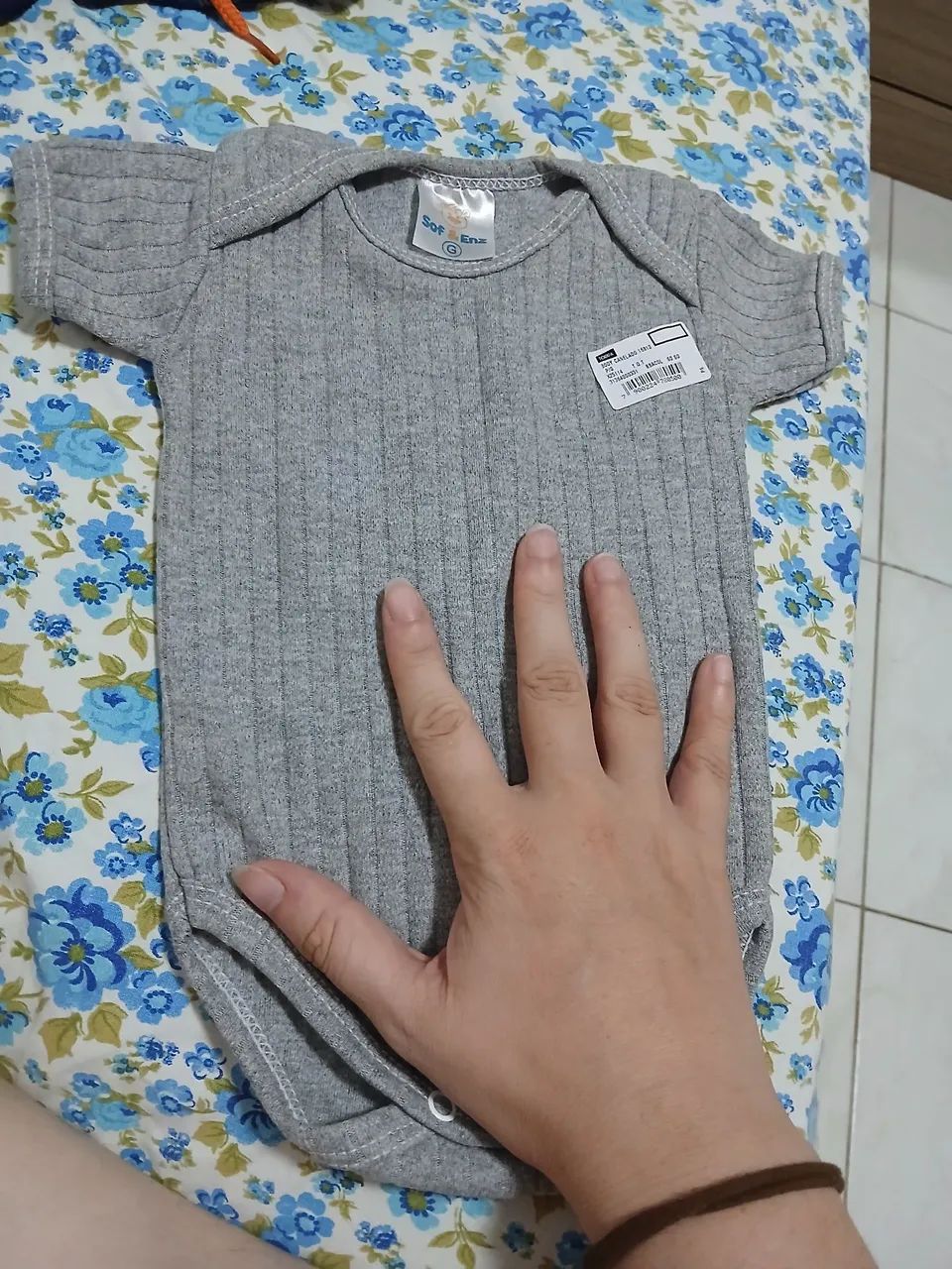 Roupa de bebê - Body canelado - Foto 4