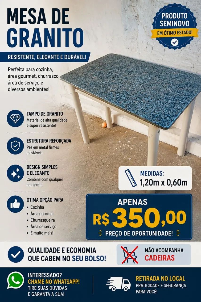 Mesa de granito 