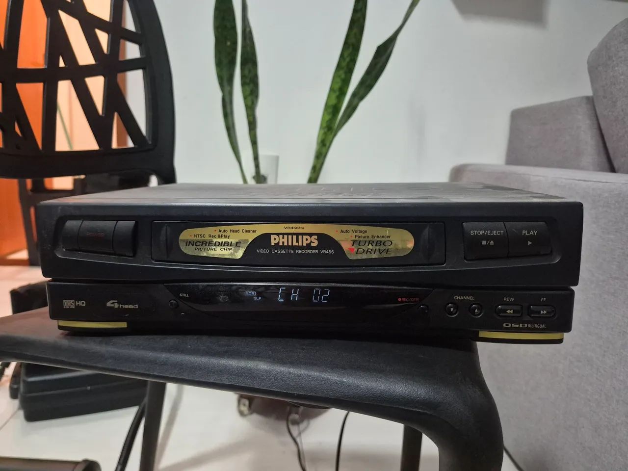 VHS Philips Turbo Drive c/ avaria