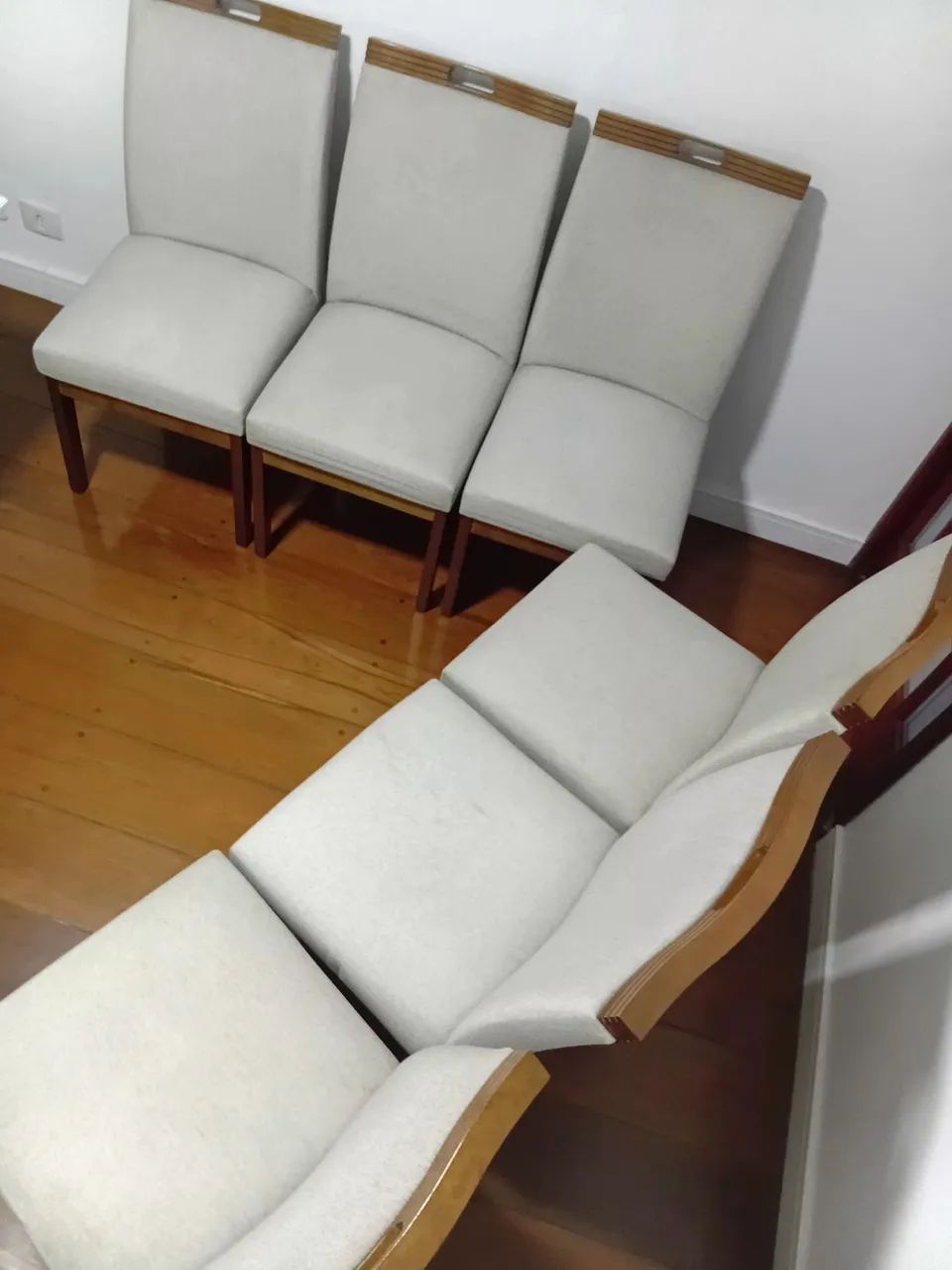 Cadeira estofada