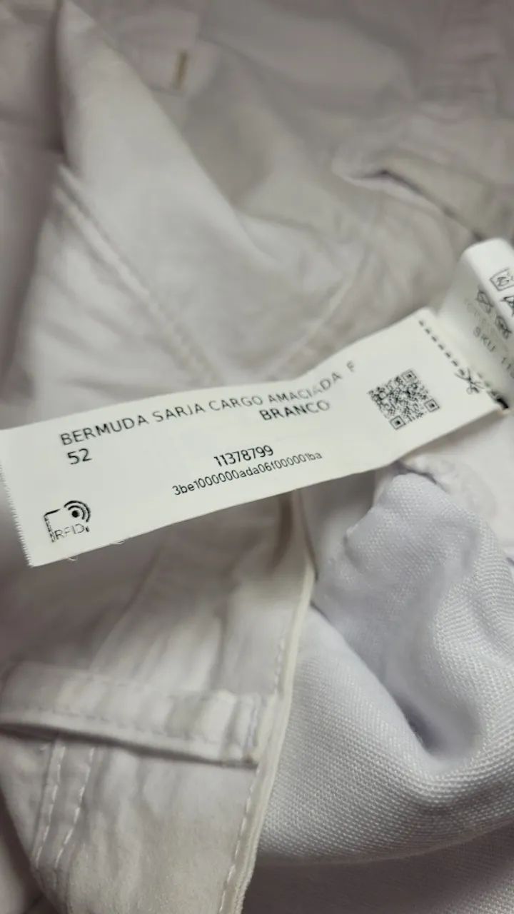 Bermuda Cargo Tam 52 Sem Uso - Foto 4