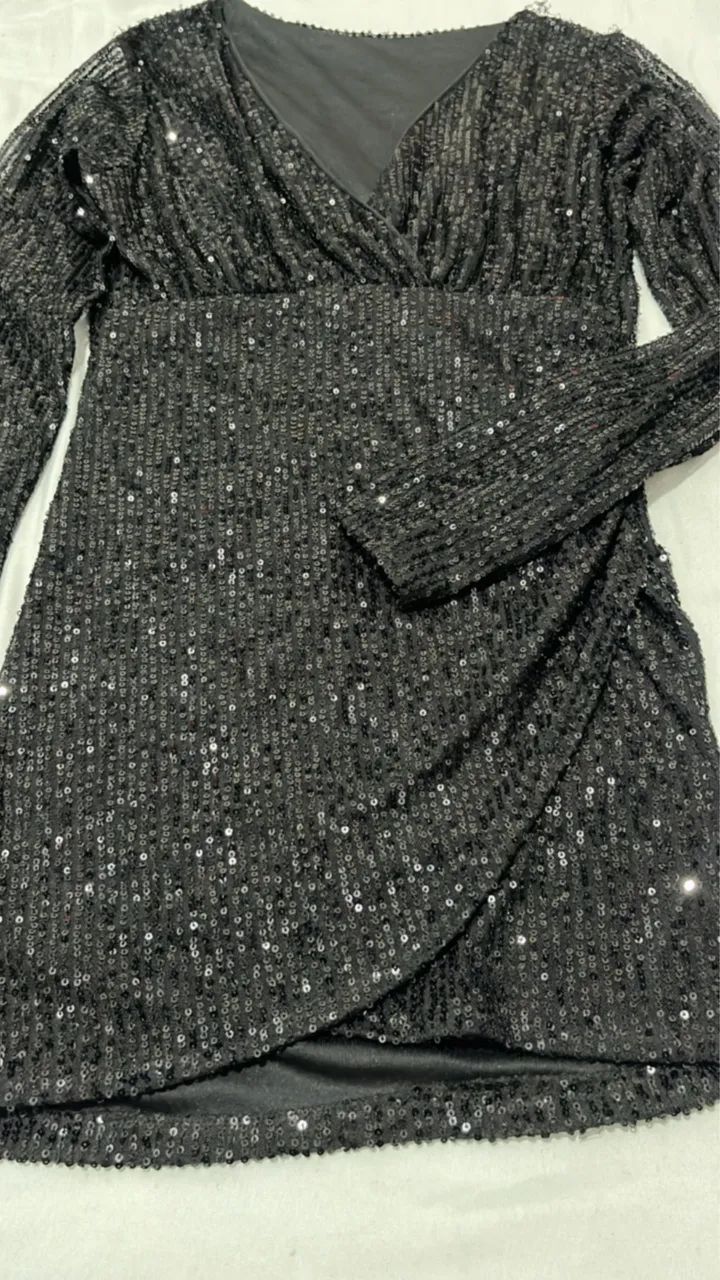 Vestido curto paête - Foto 2