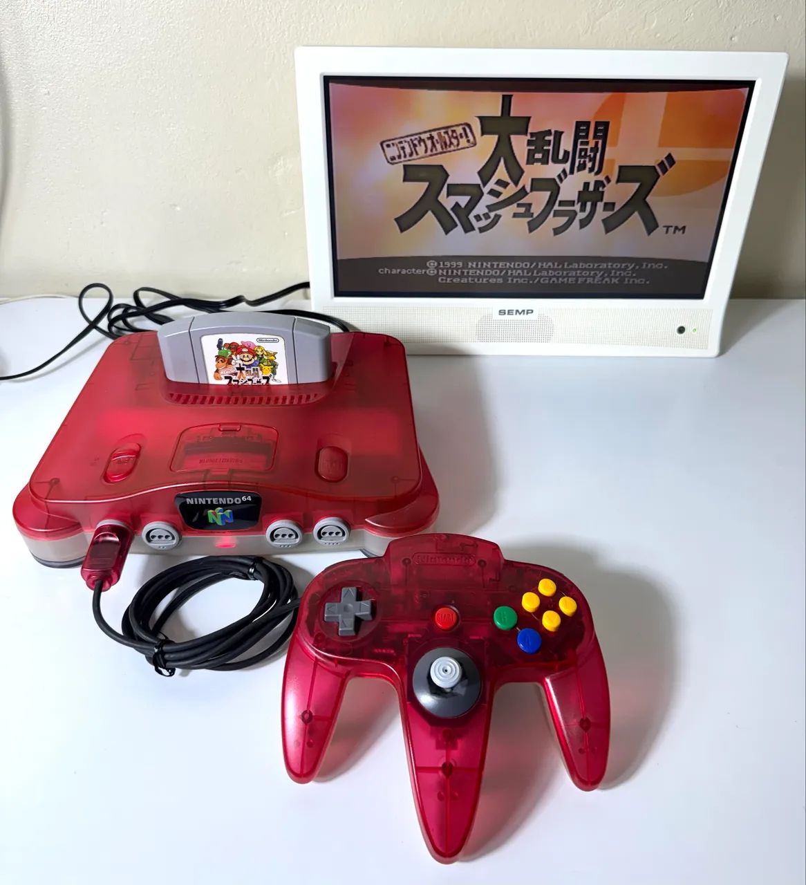Nintendo 64 Clear Red  - Foto 2