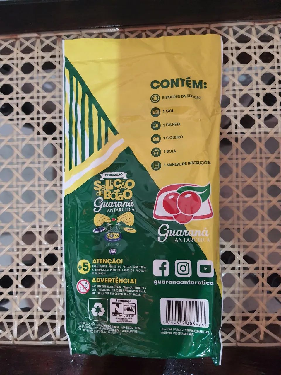 Jogo de Botão BRASIL CBD 1970 - Foto 2