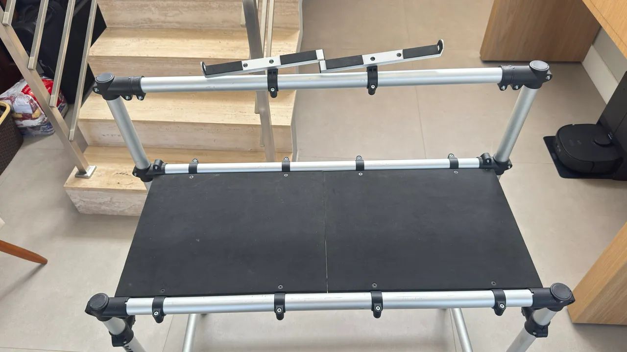 Rack DJ Titanium RDJ Control Suporte para Controladora com Base Notebook - Foto 2