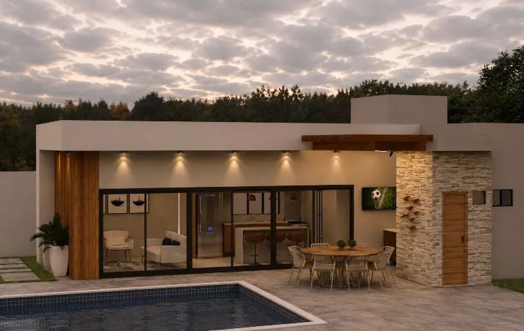 CASA COM PISCINA NA SERRA NEGRA - 2 QUARTOS - Foto 5
