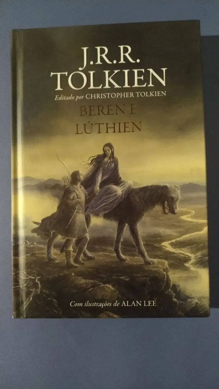 Kit Senhor dos Anéis volume único ilustrado + 3 Grandes Contos J. R. R. Tolkien Alan Lee  - Foto 6