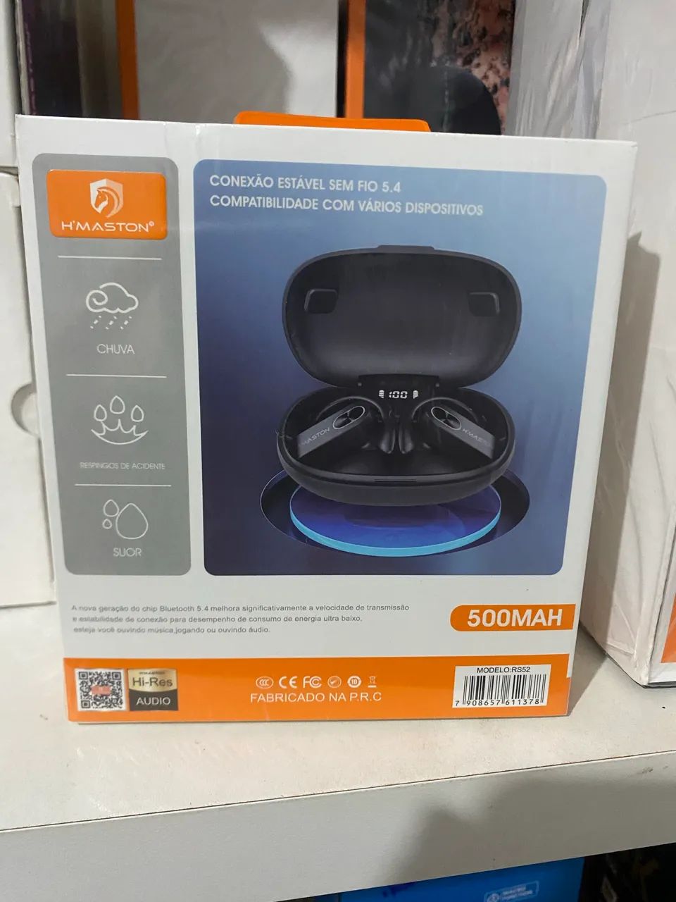 Fone de ouvido via Bluetooth hmaston  - Foto 5