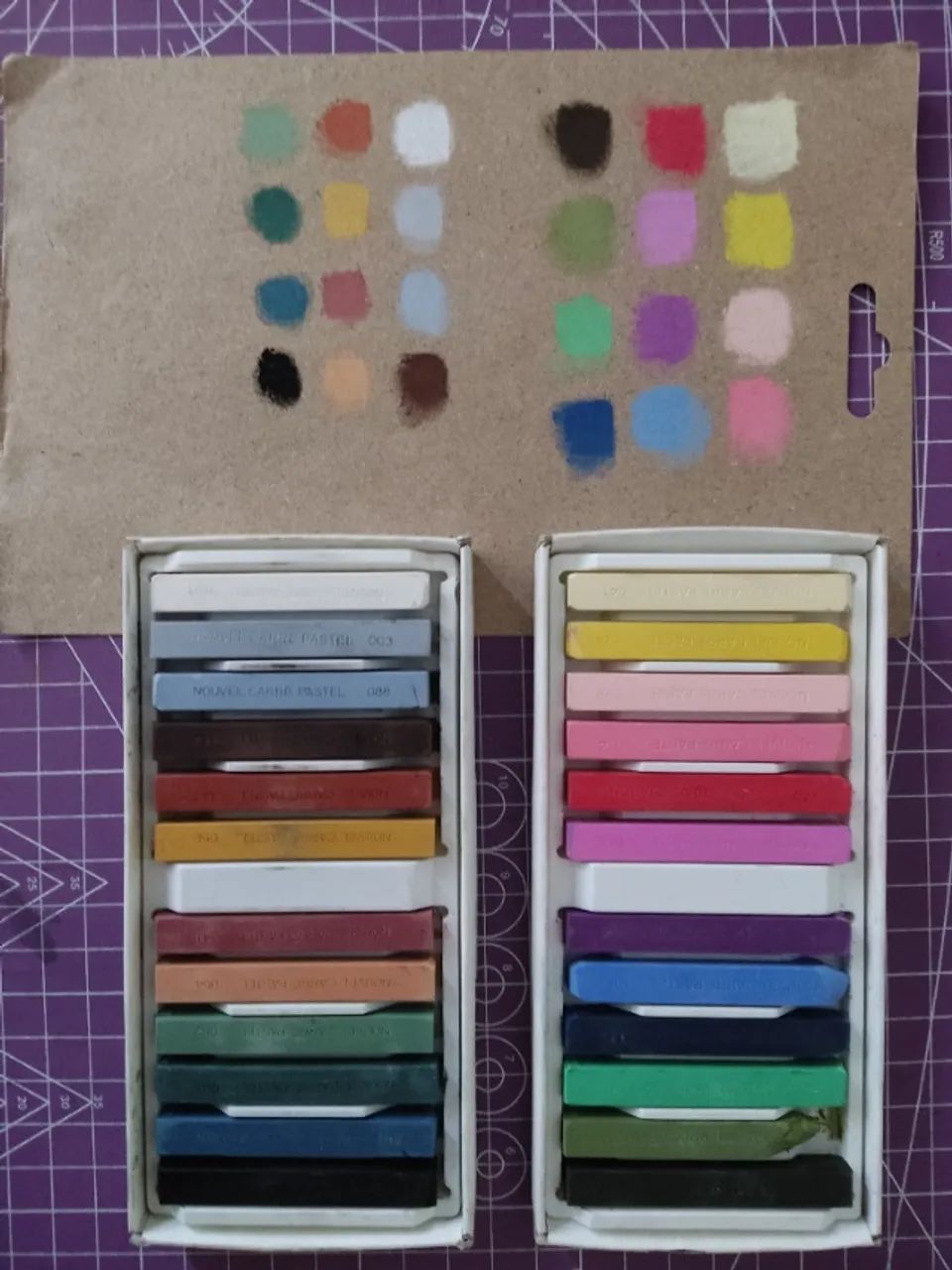 Giz Pastel Seco 24 cores - Foto 5