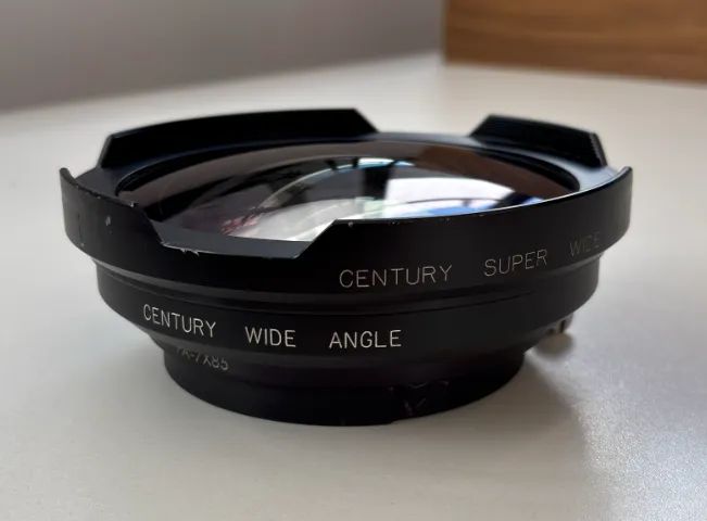 Lente Adaptadora Century Super Grande-Angular + Grande-Angular FA-7X85