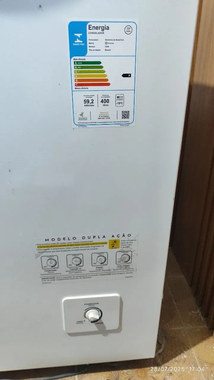 Freezer Eletrolux H440 - Foto 3