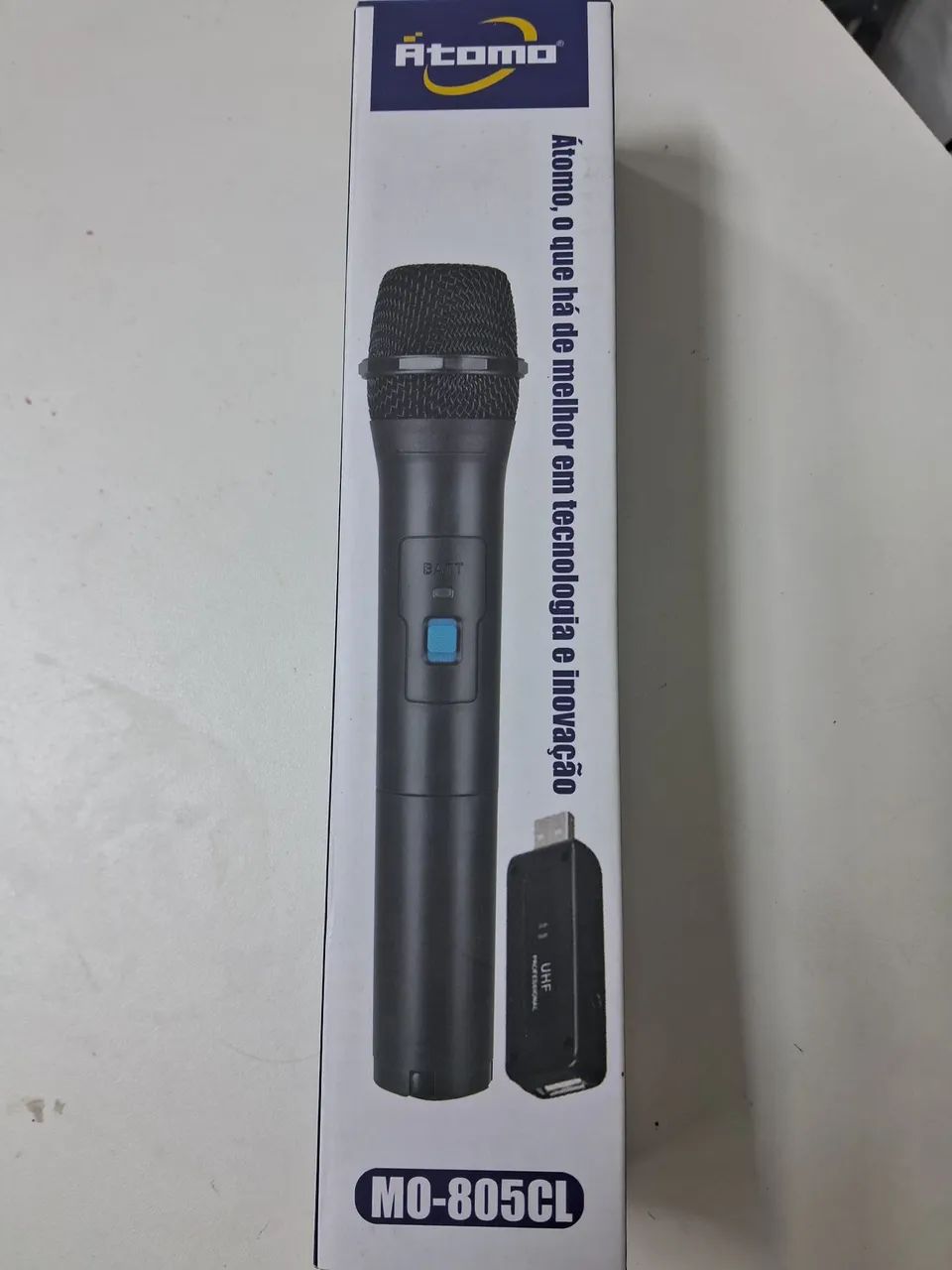 Microfone  Sem Fio Átomo MO-805CL