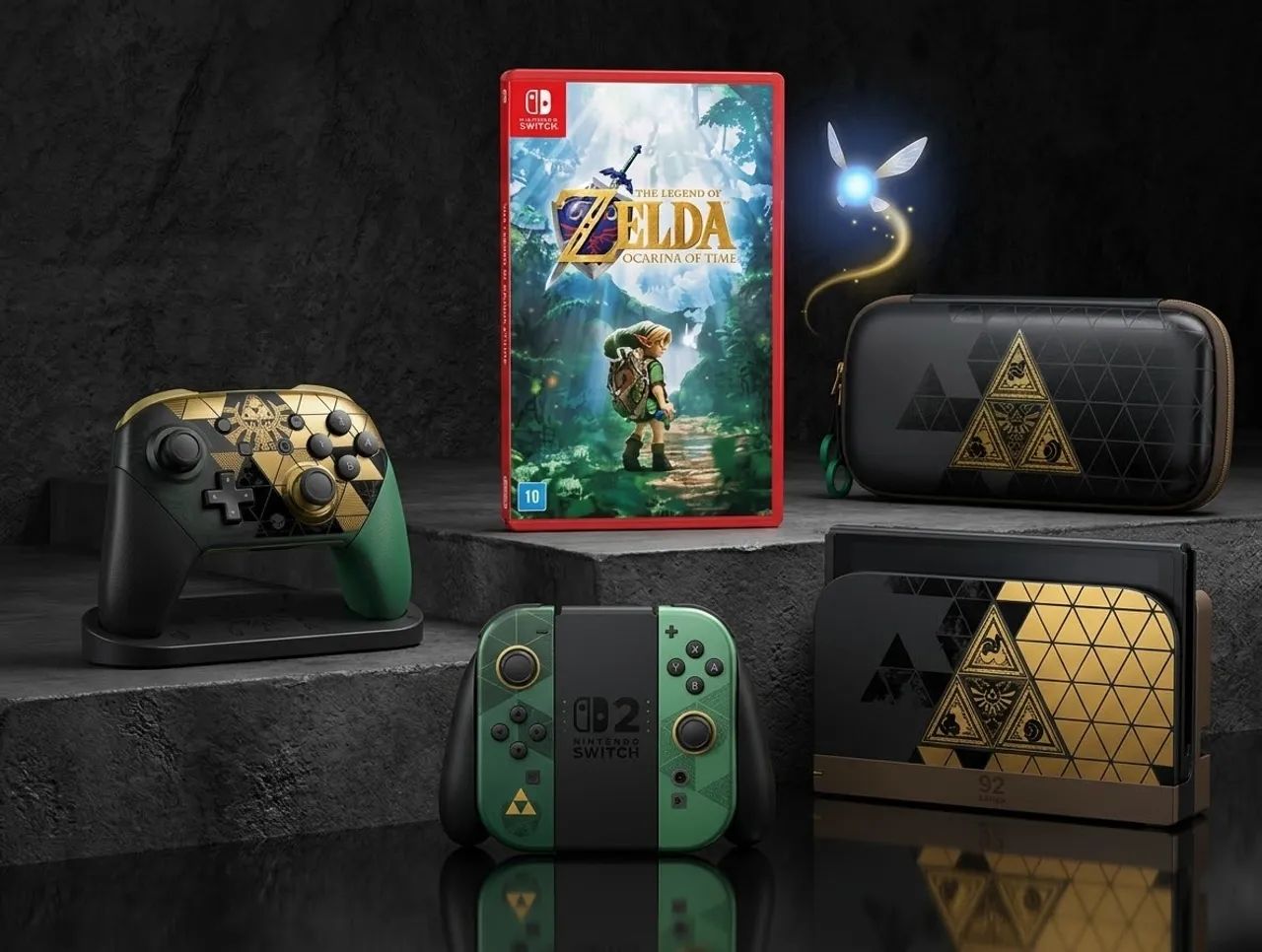 Coleção Completa Nintendo Switch 2 - 40th Anniversary Edition, The