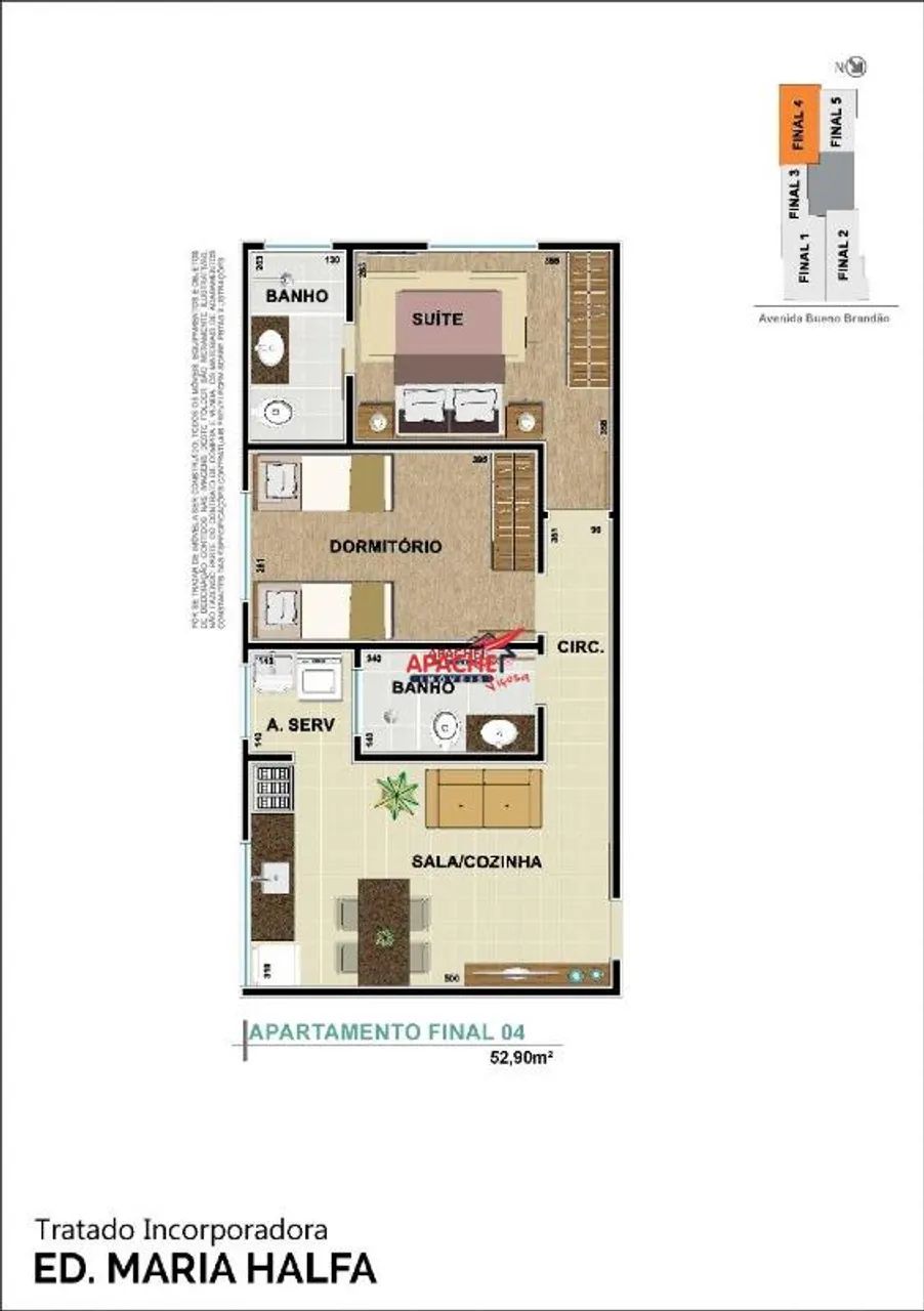 Apartamentos para venda no Centro de Viçosa -MG - Foto 2