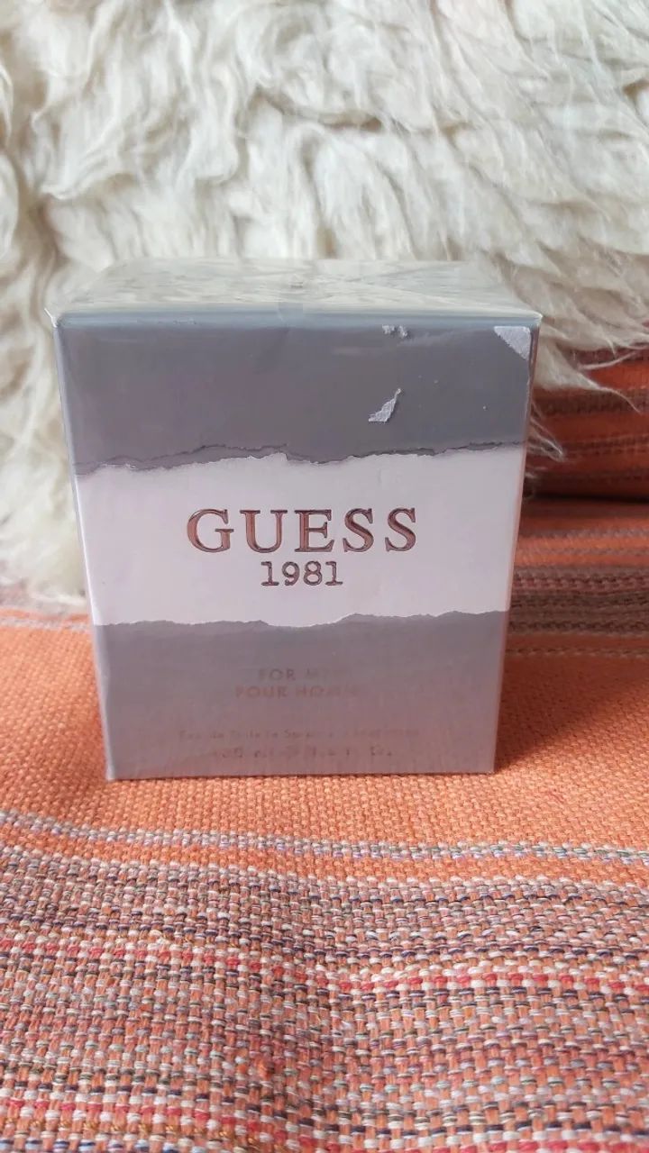 Novo - perfume guess for men lacrado 100ml - Foto 2