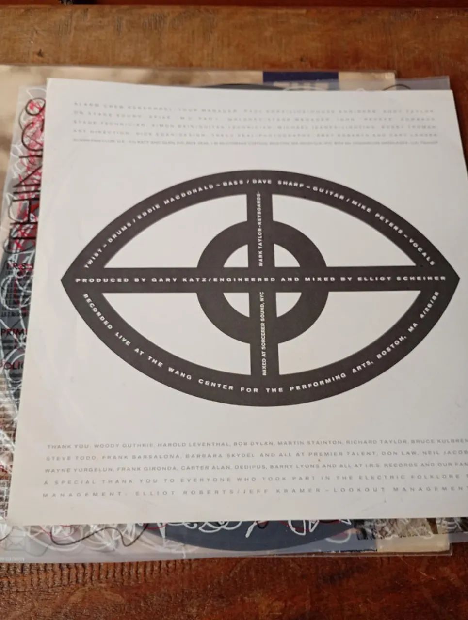 LP Vinil The Alarm Electric Folklore Live importado NM - Foto 5