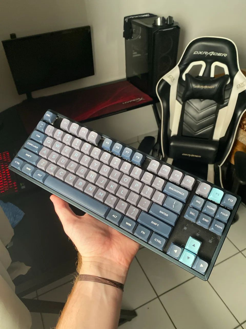 Teclado mecânico Keychron K8 Wireless