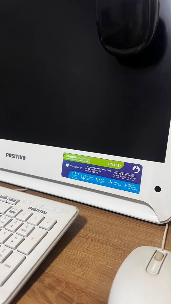  Computador Positivo All in One - Completo - Foto 4