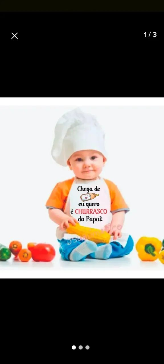 Avental para bebê  - Foto 3