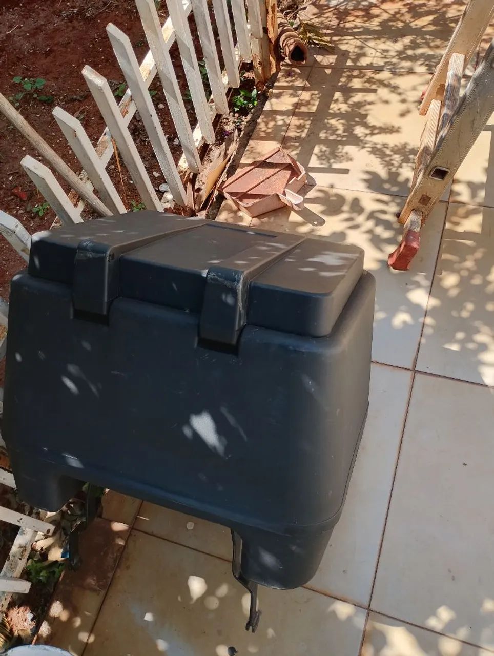 suporte pra moto 160 e caixa para entregas