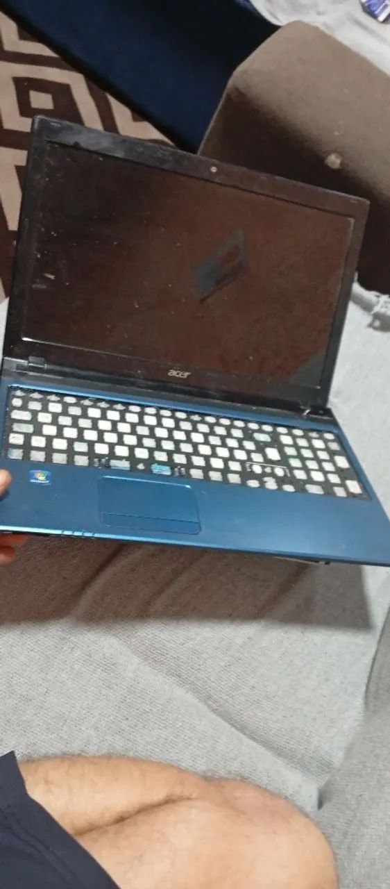 Carcaça de notebook Acer peças ou arrumar capão redondo zsul 
