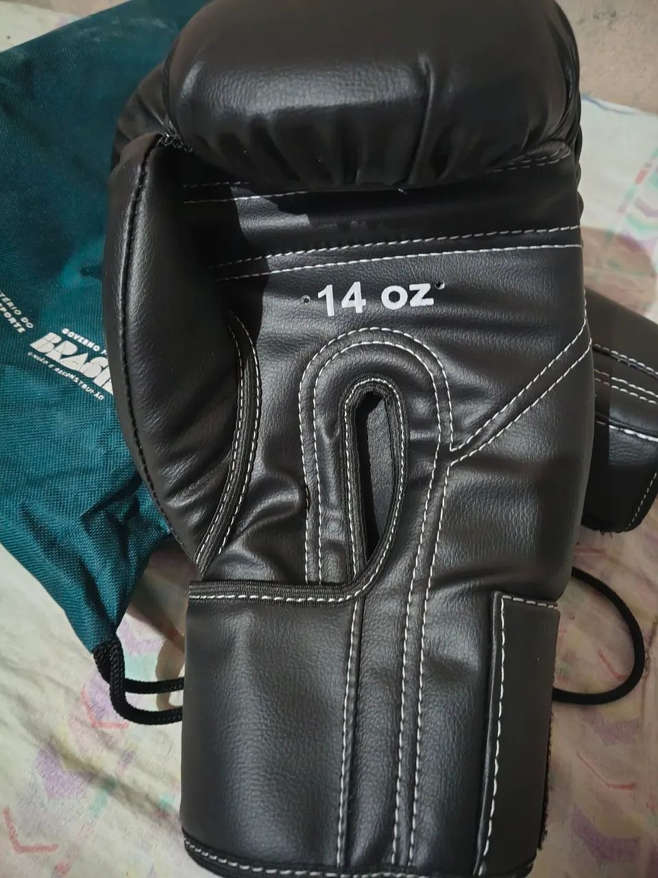 Luvas de boxe + protetor bucal  - Foto 2