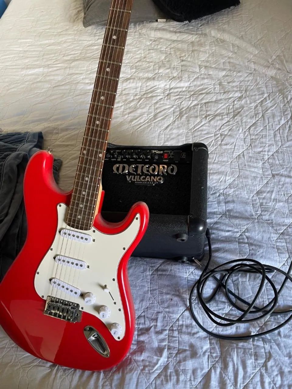 Violão + Guitarra Elétrica com Amplificador - Foto 2