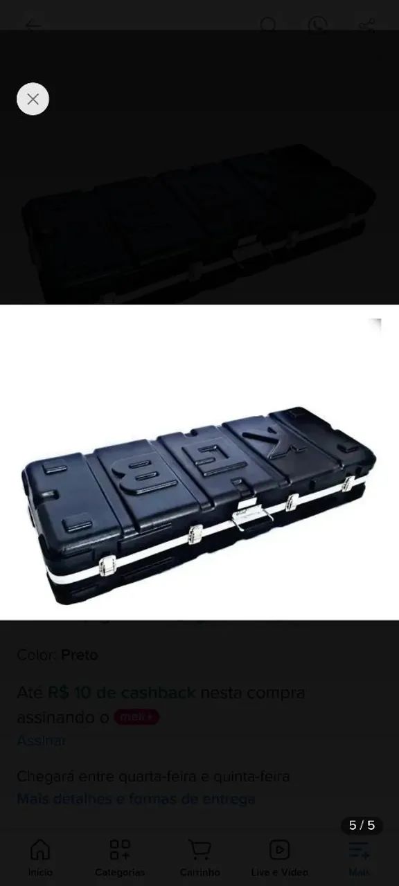 CASE TECLADO MUSICAL KGB - Foto 4