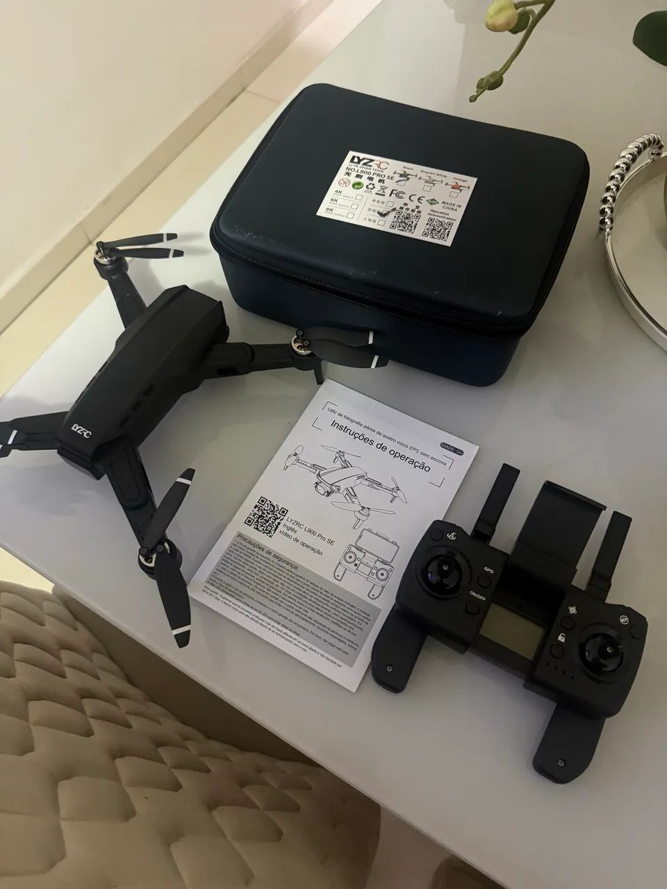Vendo Drone L900 Pro SE com 2 Baterias - Muito novo - Foto 3